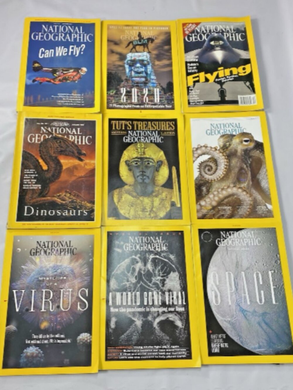 Bundle of National Geographic Magazines - 9 COPIES - 1993 to 2024 Special Issues